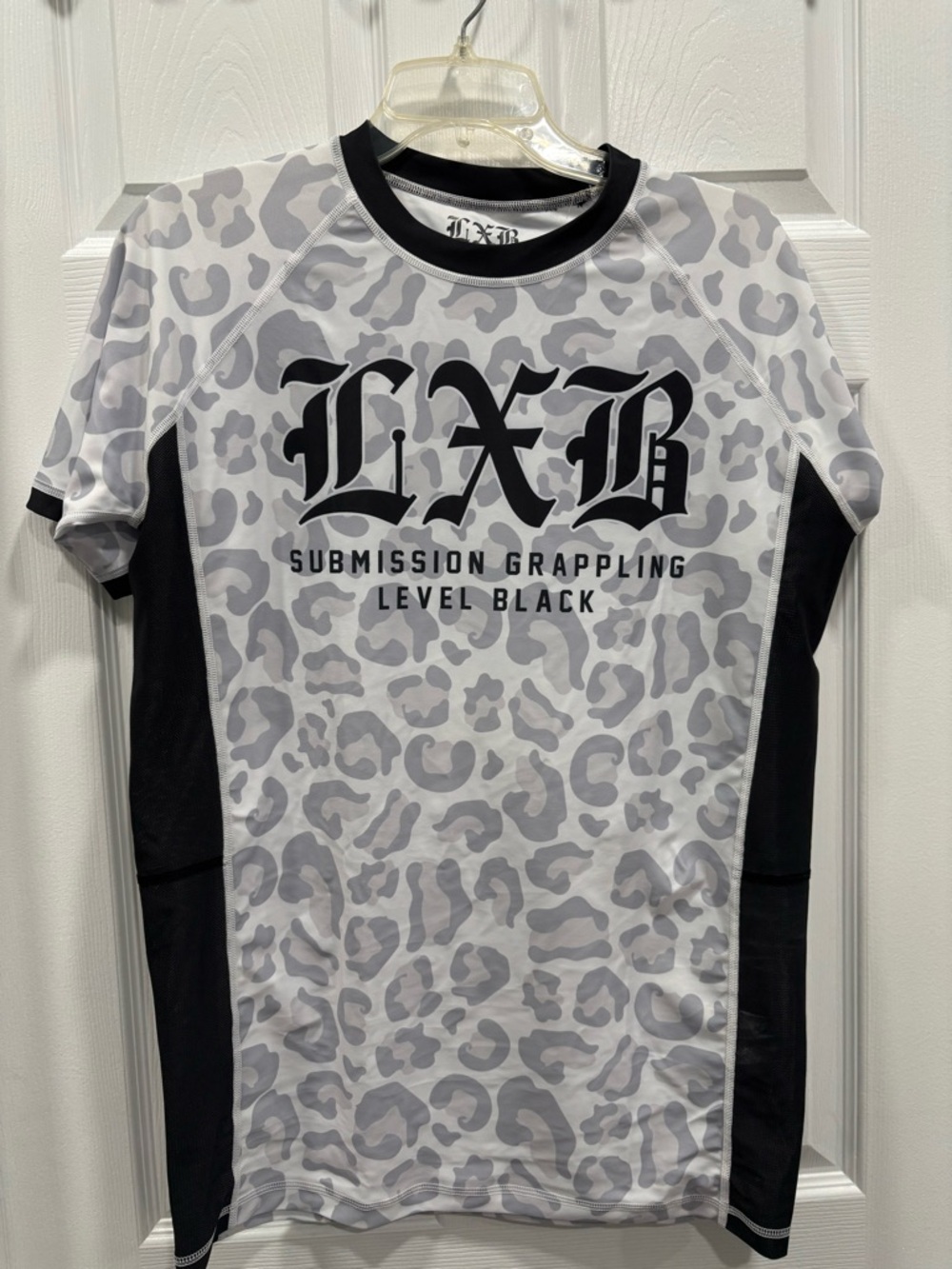 Level Black - Ninja Shit Leopard Grappling Rash Guard